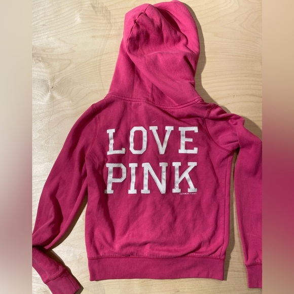 PINK Victoria’s Secret Hooded Jacket size Small (IC) - Picture 8 of 9